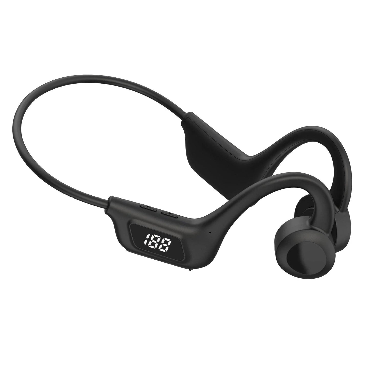 Bone Conduction Wireless Earphone Sport Swimming Bluetooth Compatible Headphone Hand-Free with Mic for Running Earbuds